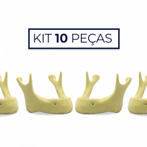 MANDÍBULA EDÊNTULA - cód. KIT 4010