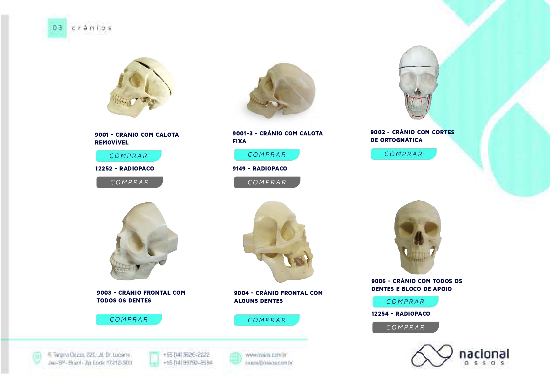 Catálogo Odontologia